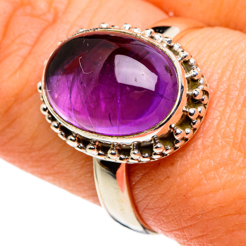 Amethyst Rings handcrafted by Ana Silver Co - RING86154