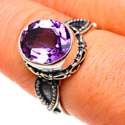 Amethyst Rings handcrafted by Ana Silver Co - RING86156