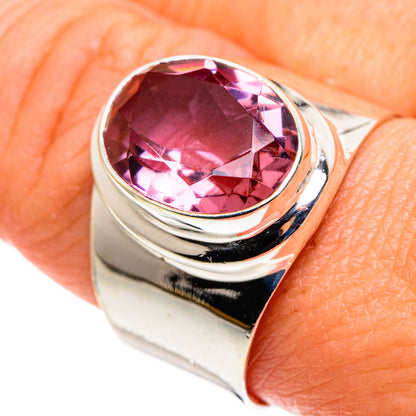 Color Change Alexandrite (lab.) Rings handcrafted by Ana Silver Co - RING86157