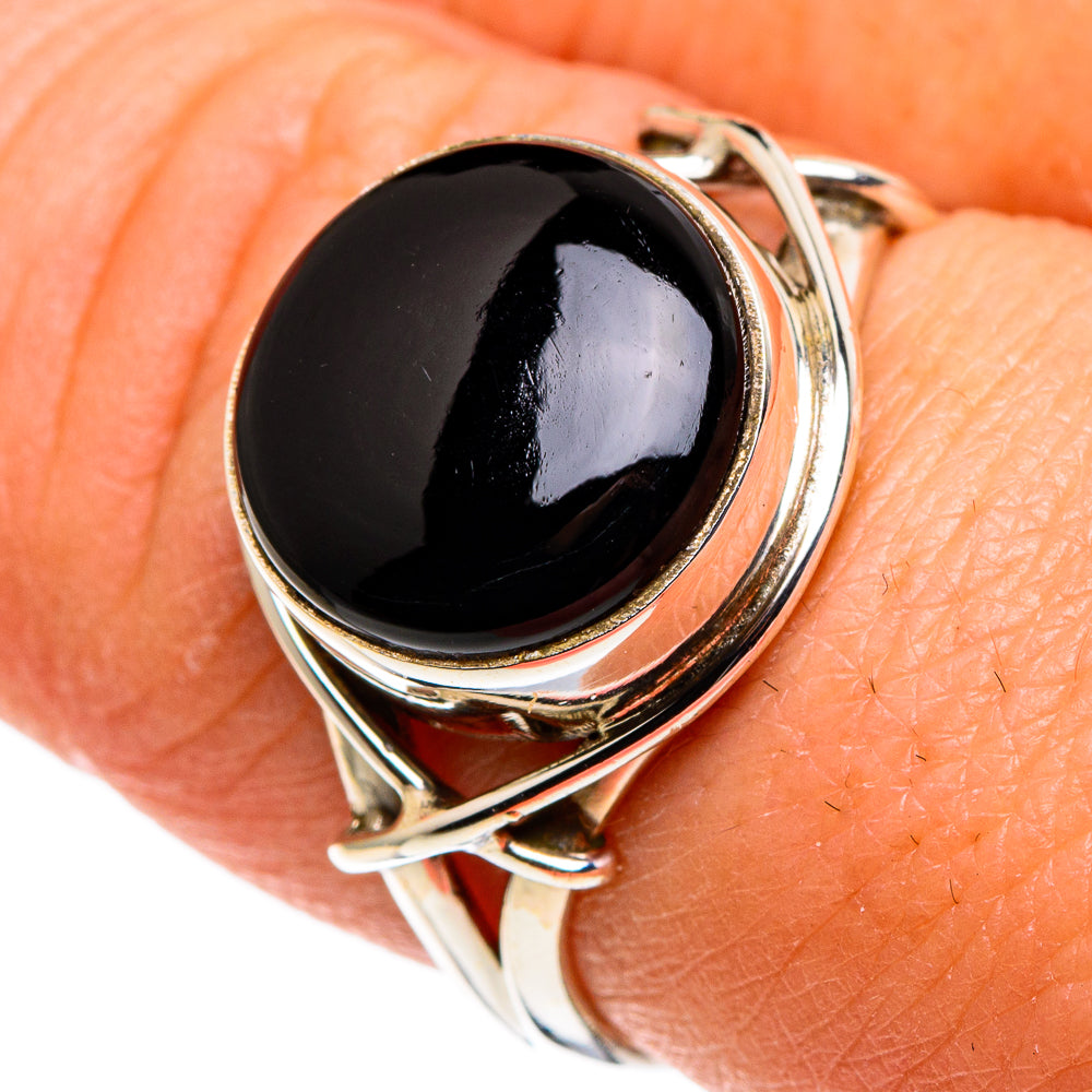 Black Onyx Rings handcrafted by Ana Silver Co - RING86161