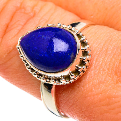 Lapis Lazuli Rings handcrafted by Ana Silver Co - RING86173