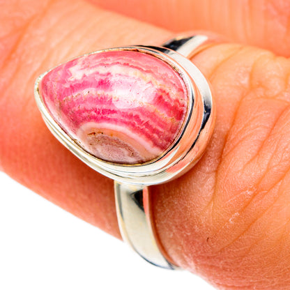 Rhodochrosite Rings handcrafted by Ana Silver Co - RING86192