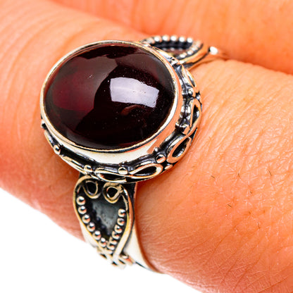 Garnet Rings handcrafted by Ana Silver Co - RING86193