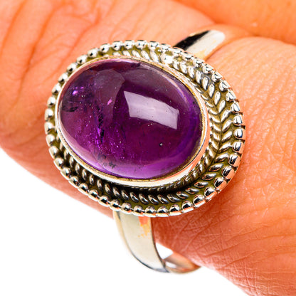 Amethyst Rings handcrafted by Ana Silver Co - RING86194