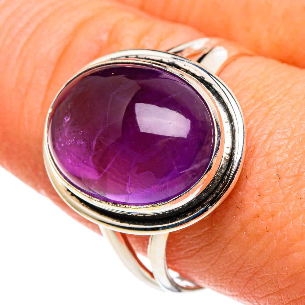 Amethyst Rings handcrafted by Ana Silver Co - RING86195
