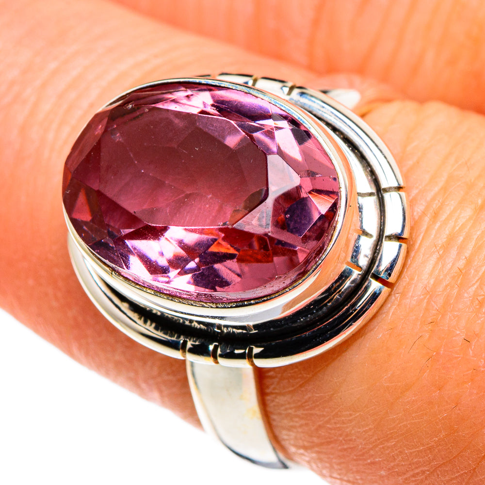 Color Change Alexandrite (lab.) Rings handcrafted by Ana Silver Co - RING86196