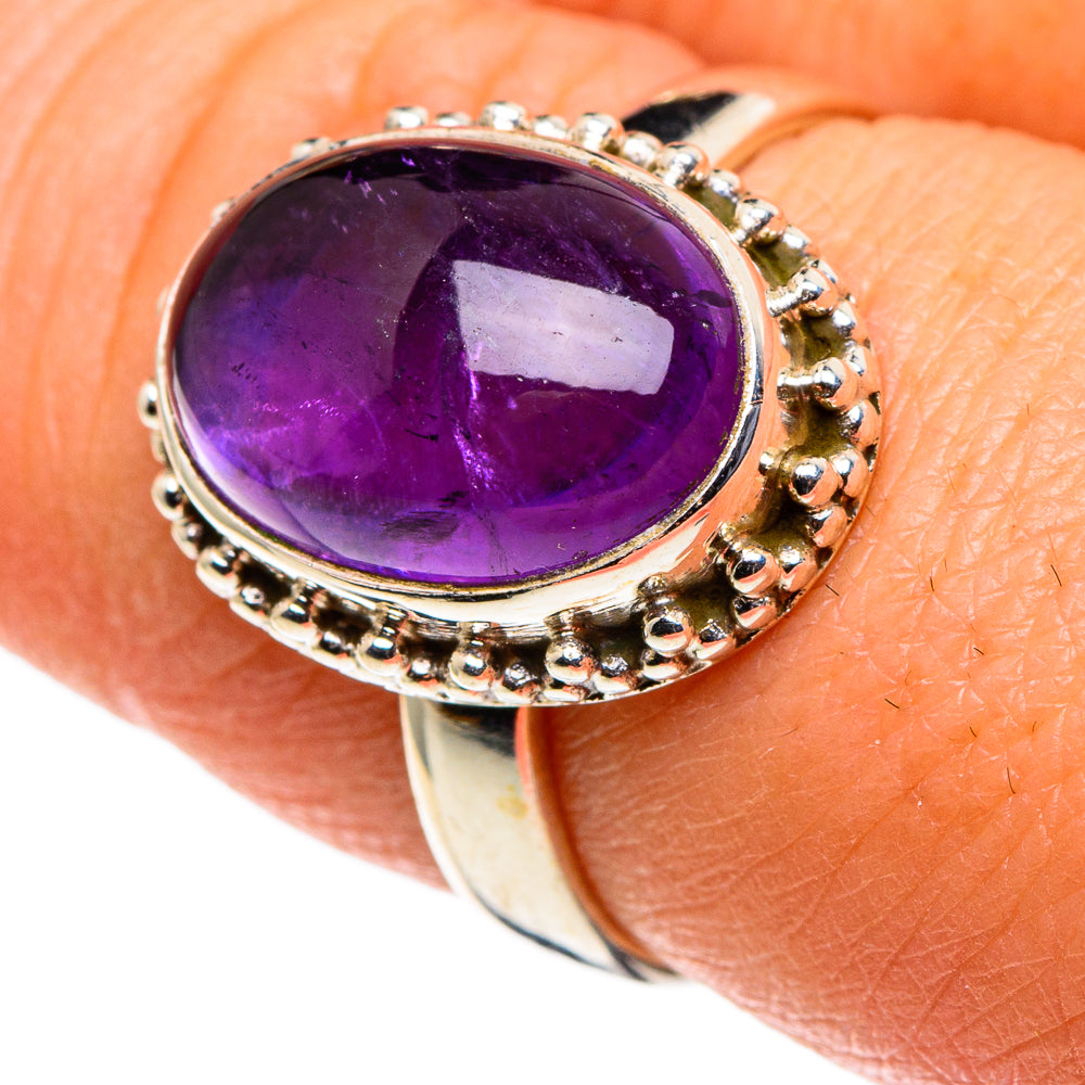 Amethyst Rings handcrafted by Ana Silver Co - RING86197