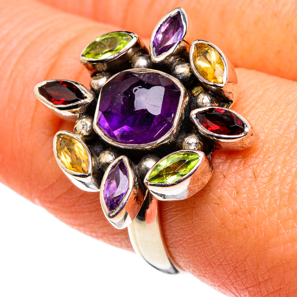 Amethyst Rings handcrafted by Ana Silver Co - RING86206