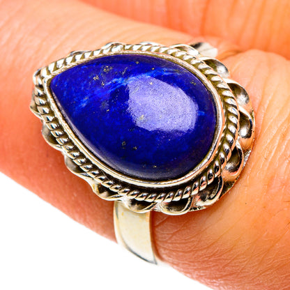 Lapis Lazuli Rings handcrafted by Ana Silver Co - RING86211