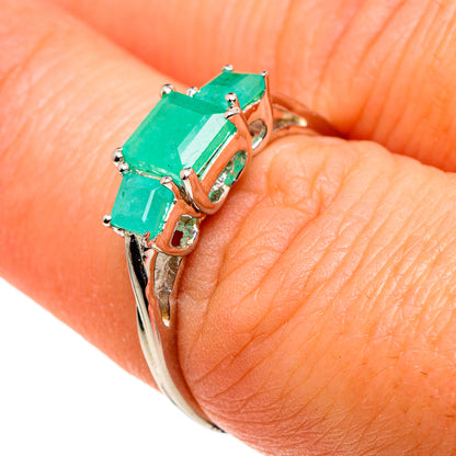 Emerald Rings handcrafted by Ana Silver Co - RING86220
