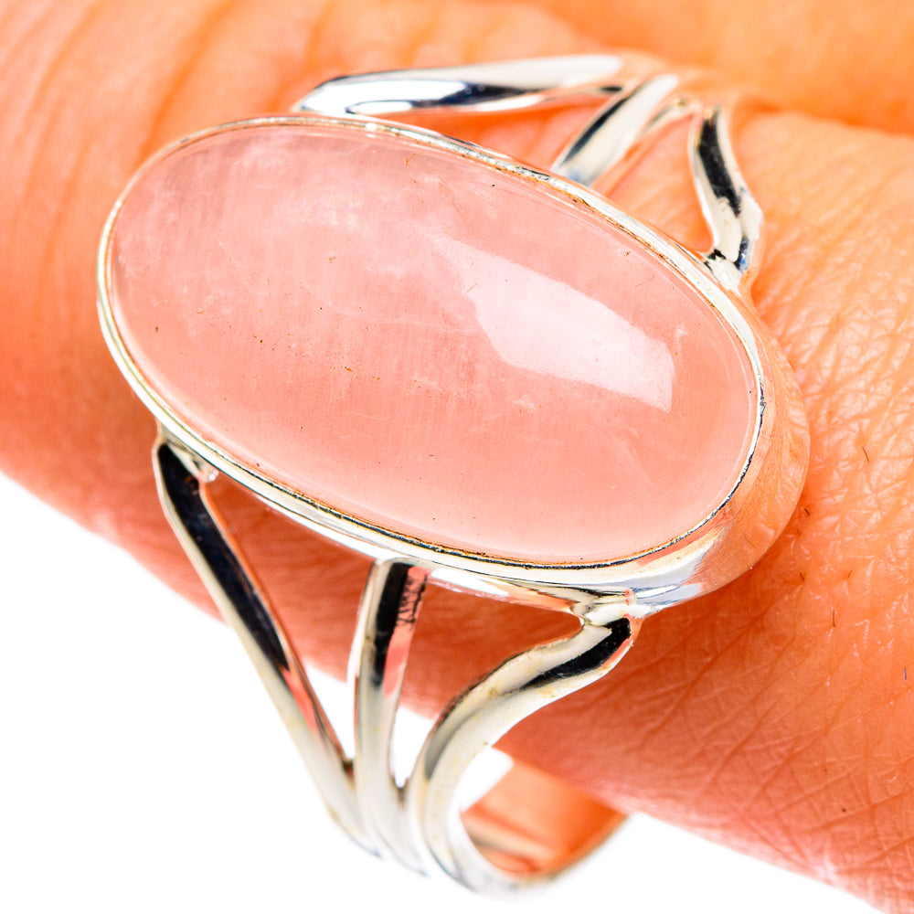 Rhodochrosite Rings handcrafted by Ana Silver Co - RING86230