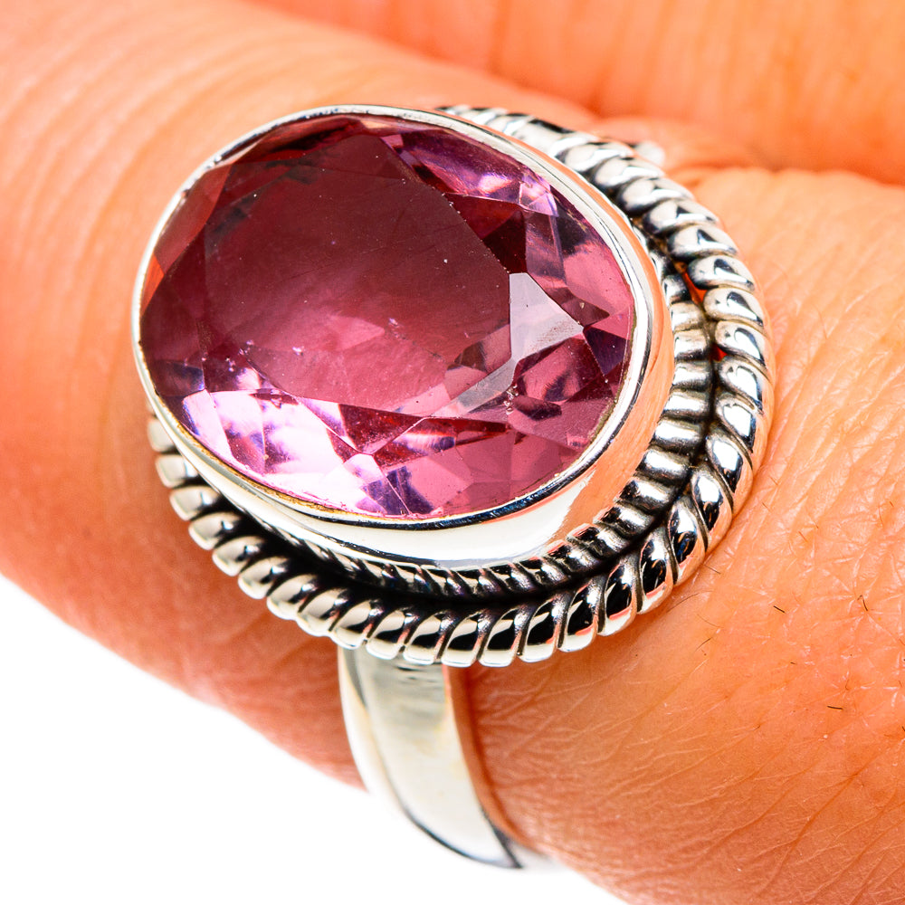 Color Change Alexandrite Rings handcrafted by Ana Silver Co - RING86233