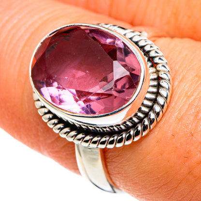 Color Change Alexandrite Rings handcrafted by Ana Silver Co - RING86233