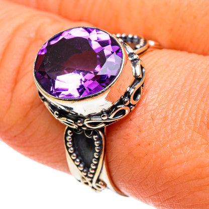 Amethyst Rings handcrafted by Ana Silver Co - RING86237