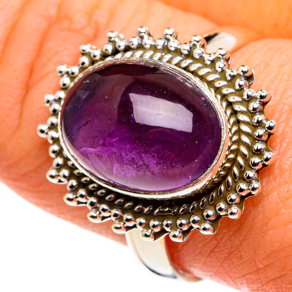 Amethyst Rings handcrafted by Ana Silver Co - RING86238