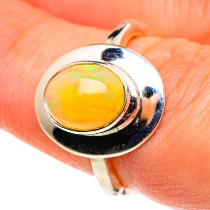Ethiopian Opal Rings handcrafted by Ana Silver Co - RING86246