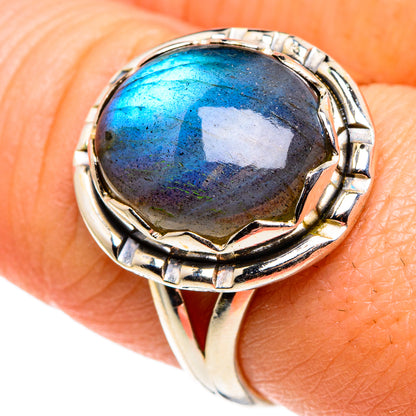 Labradorite Rings handcrafted by Ana Silver Co - RING86248