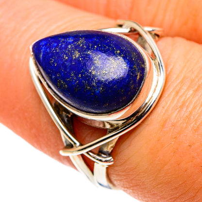 Lapis Lazuli Rings handcrafted by Ana Silver Co - RING86250