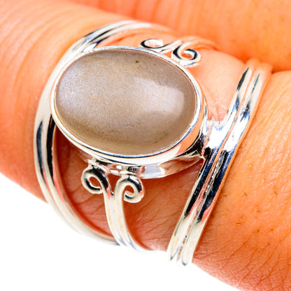 Moonstone Rings handcrafted by Ana Silver Co - RING86257
