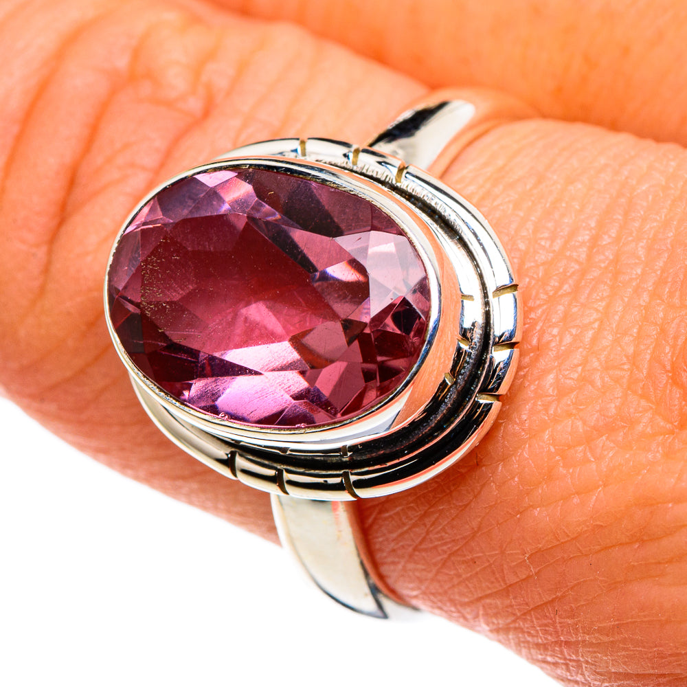 Color Change Alexandrite Rings handcrafted by Ana Silver Co - RING86270