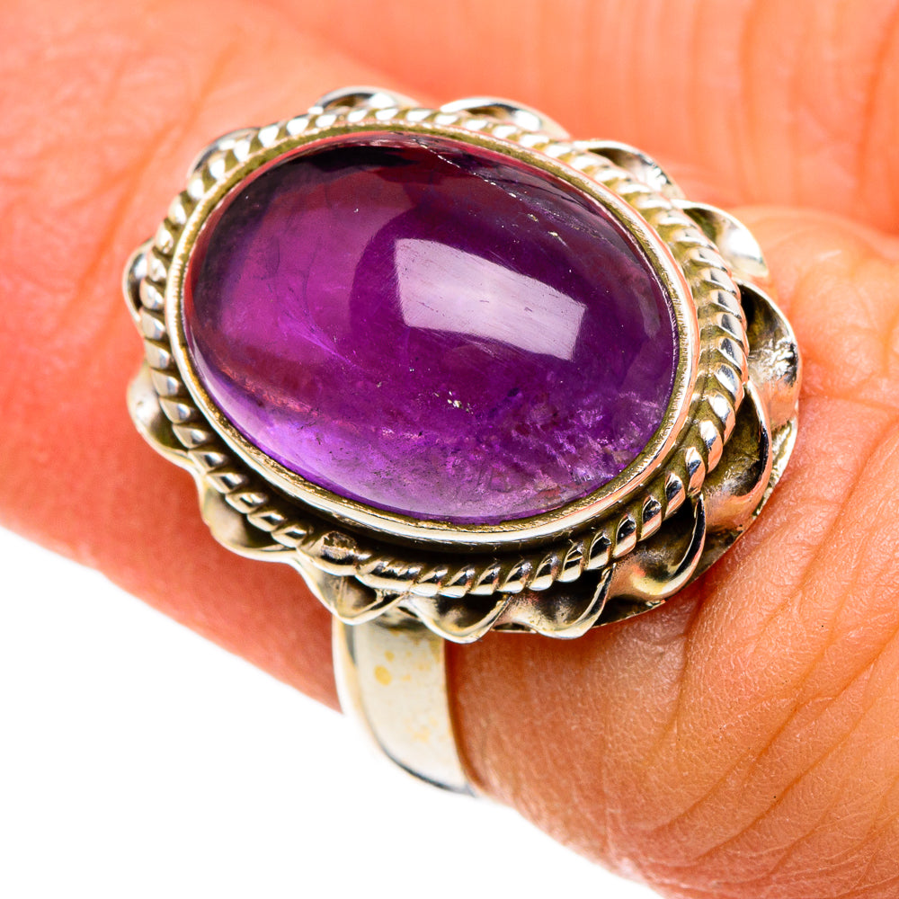 Amethyst Rings handcrafted by Ana Silver Co - RING86271
