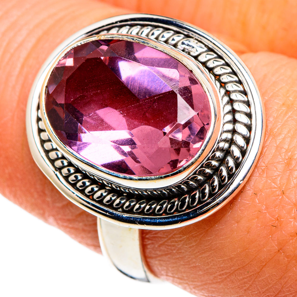 Color Change Alexandrite Rings handcrafted by Ana Silver Co - RING86272