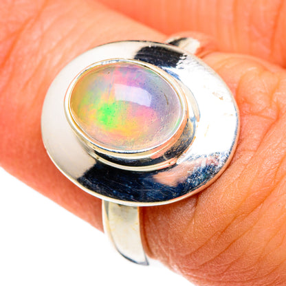 Ethiopian Opal Rings handcrafted by Ana Silver Co - RING86279