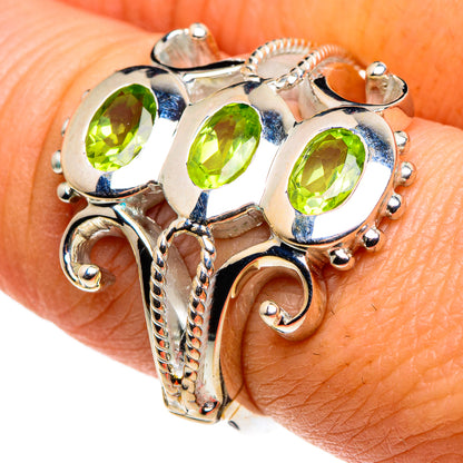 Peridot Rings handcrafted by Ana Silver Co - RING86288