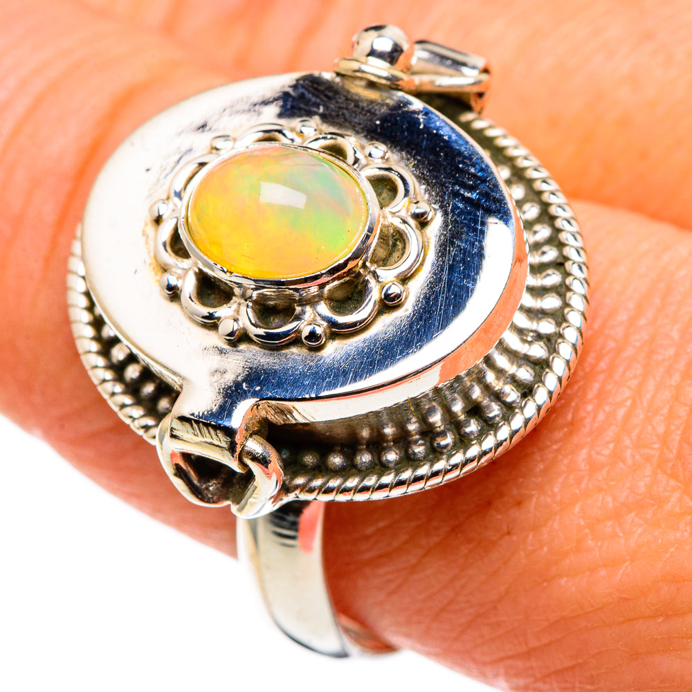 Ethiopian Opal Rings handcrafted by Ana Silver Co - RING86304
