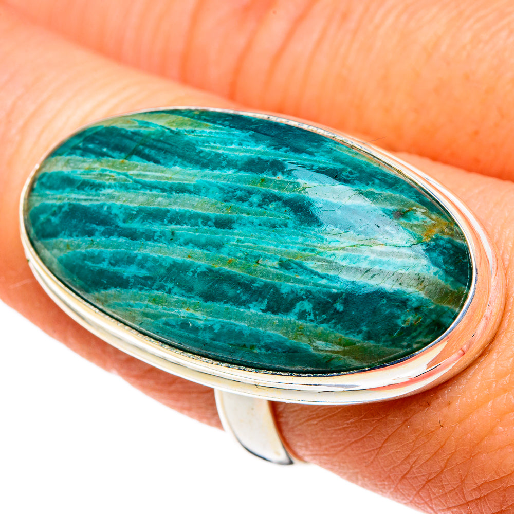 Amazonite Rings handcrafted by Ana Silver Co - RING86319