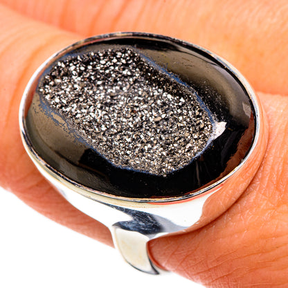 Metallic Druzy Rings handcrafted by Ana Silver Co - RING86324