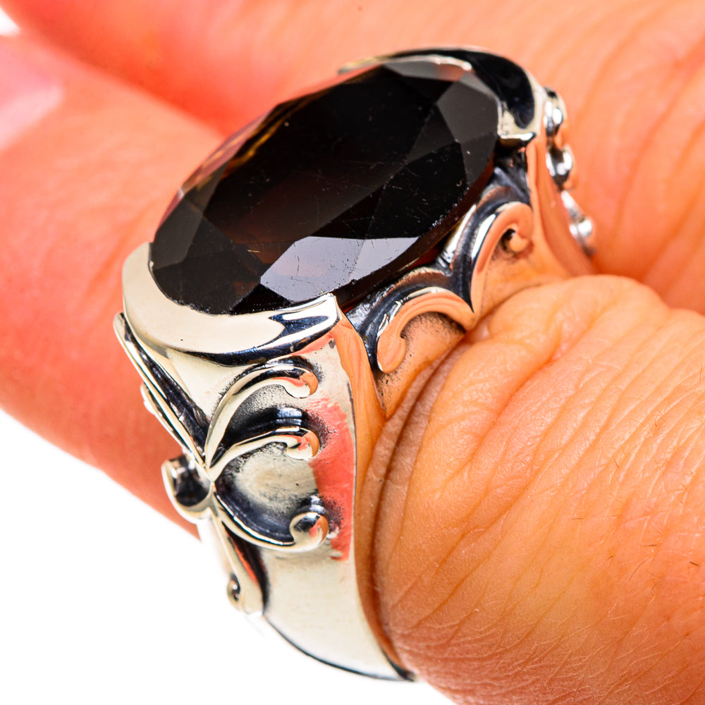 Smoky Quartz Rings handcrafted by Ana Silver Co - RING86325