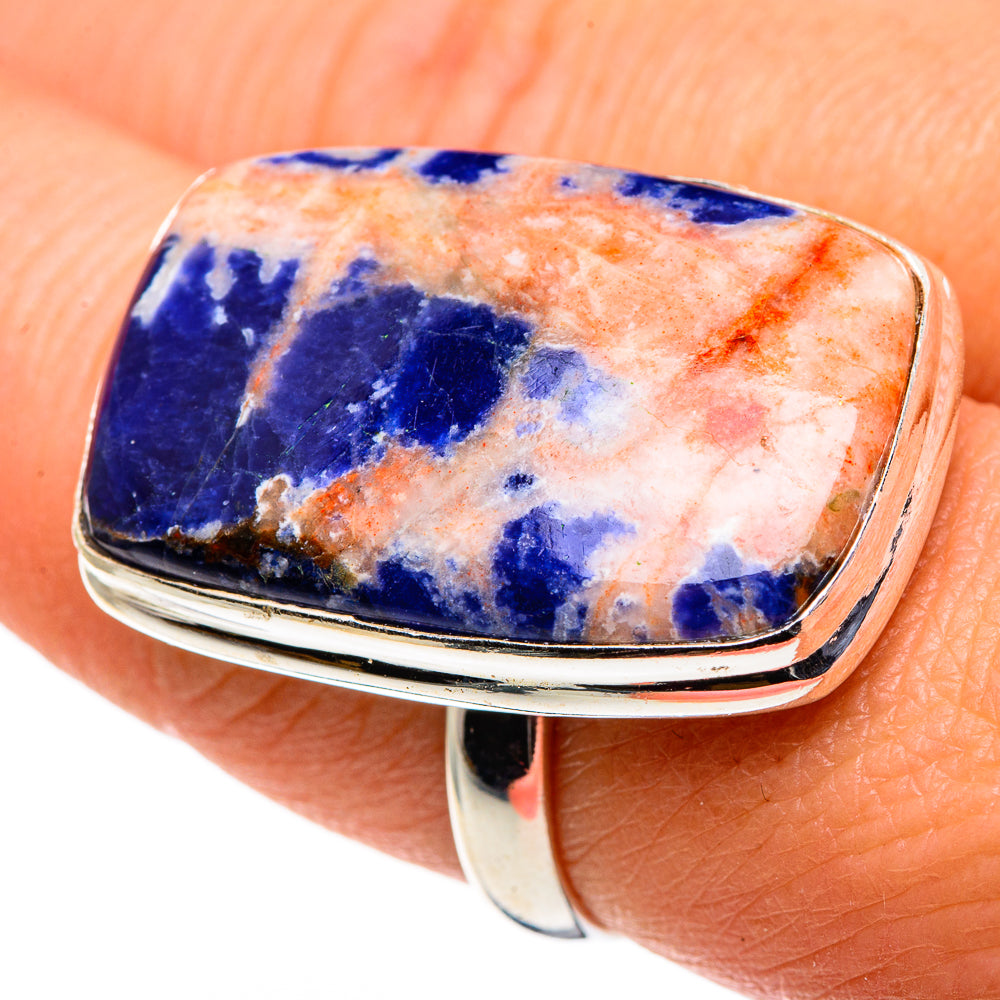 Sodalite Rings handcrafted by Ana Silver Co - RING86344