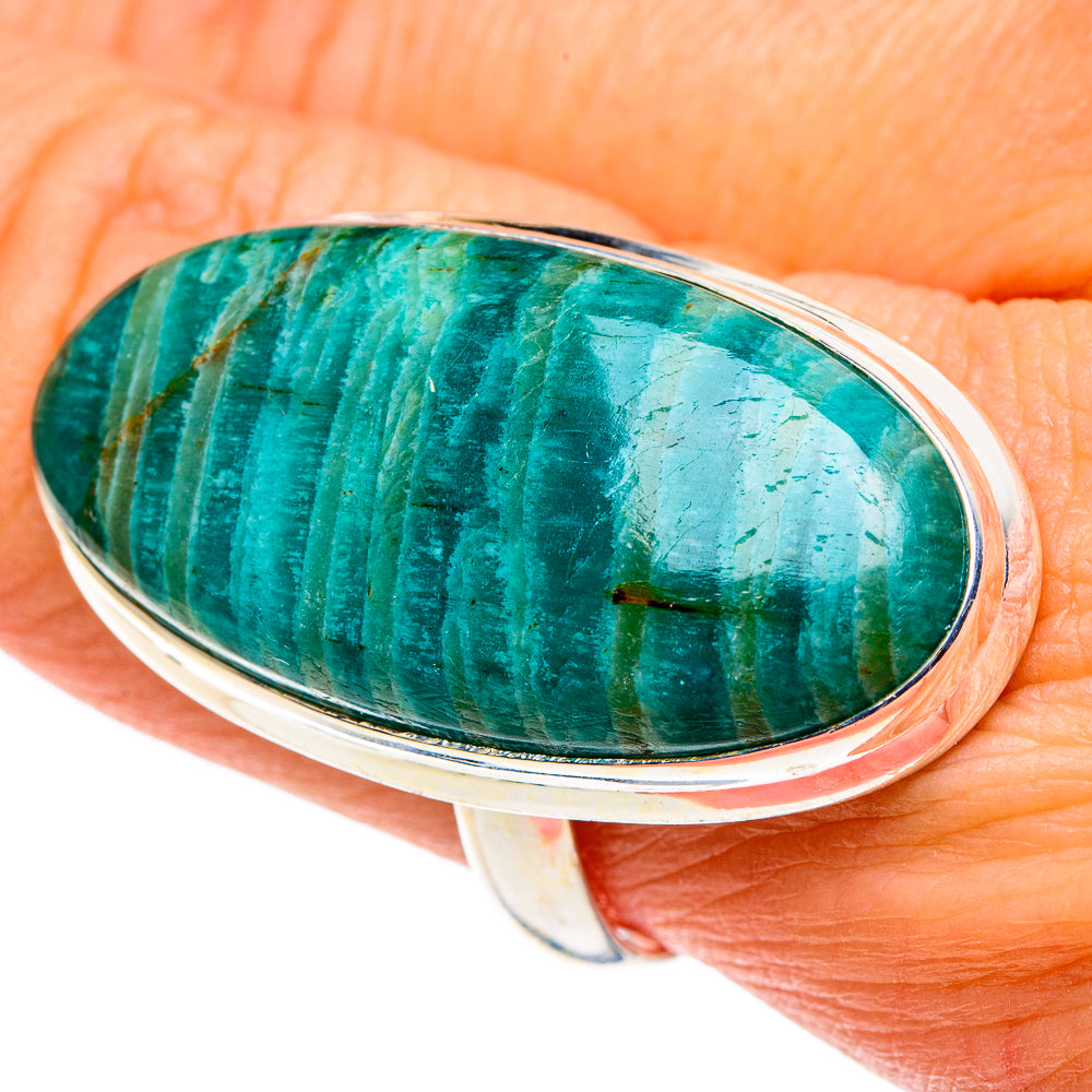 Amazonite Rings handcrafted by Ana Silver Co - RING86352