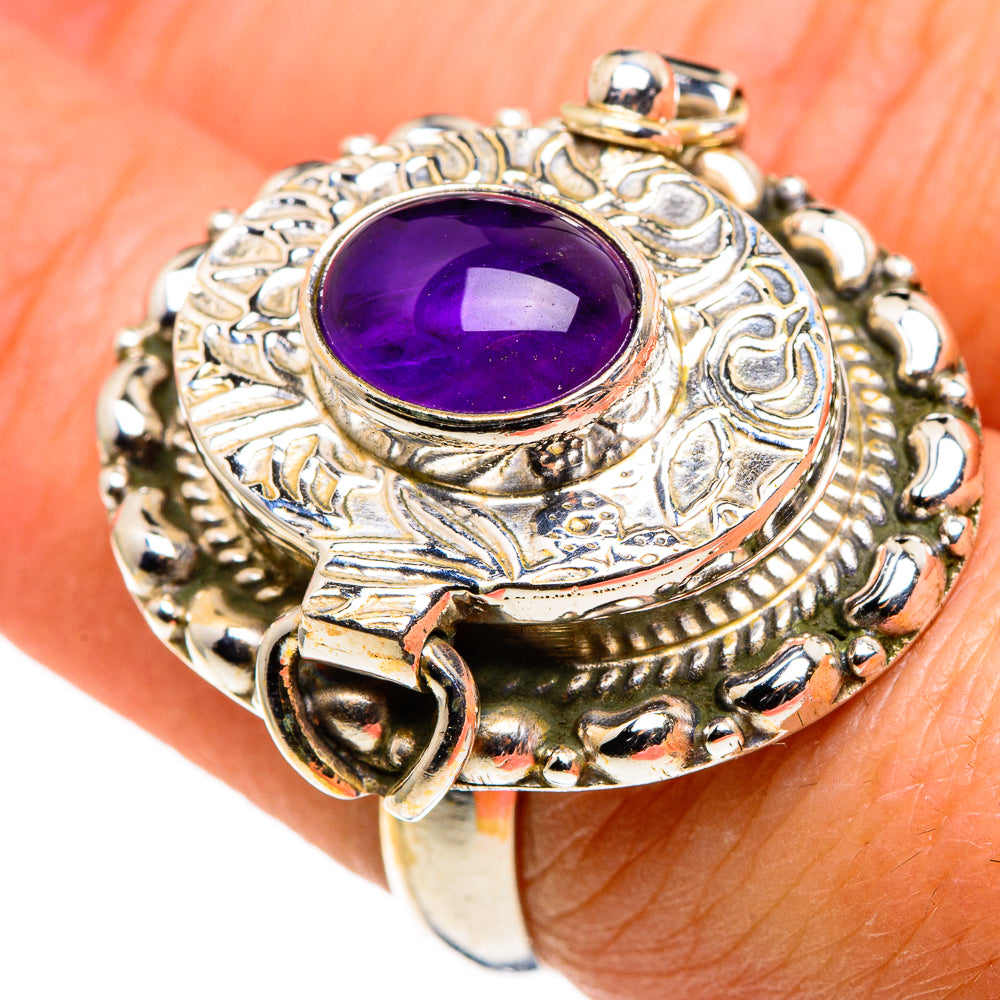 Amethyst Rings handcrafted by Ana Silver Co - RING86366