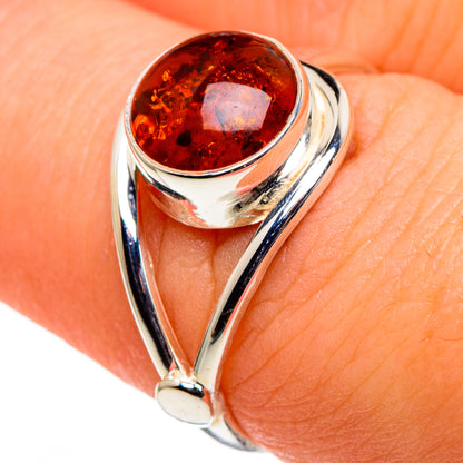Baltic Amber Rings handcrafted by Ana Silver Co - RING86392