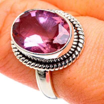 Color Change Alexandrite Rings handcrafted by Ana Silver Co - RING86396
