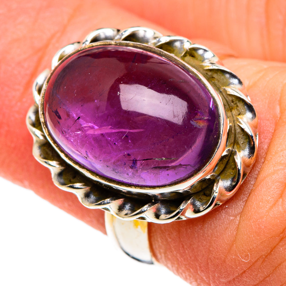 Amethyst Rings handcrafted by Ana Silver Co - RING86397