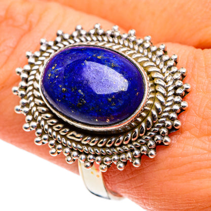 Lapis Lazuli Rings handcrafted by Ana Silver Co - RING86450