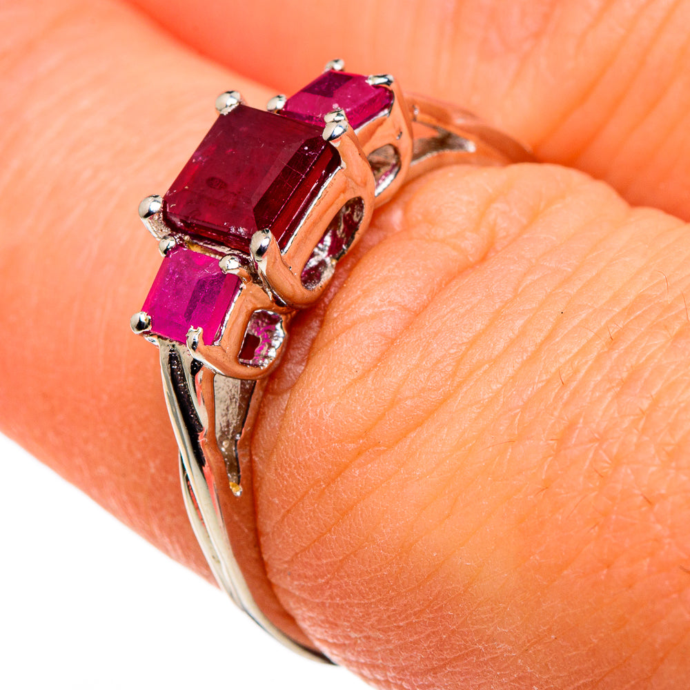 Ruby Rings handcrafted by Ana Silver Co - RING86465