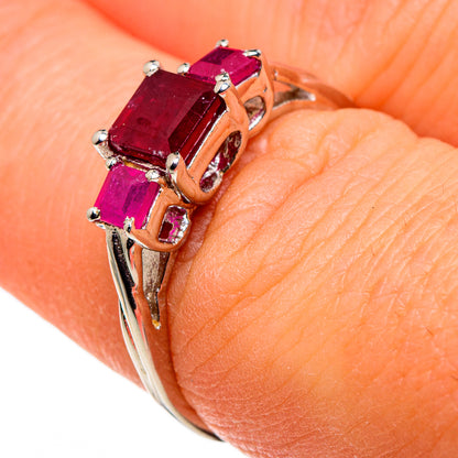 Ruby Rings handcrafted by Ana Silver Co - RING86465