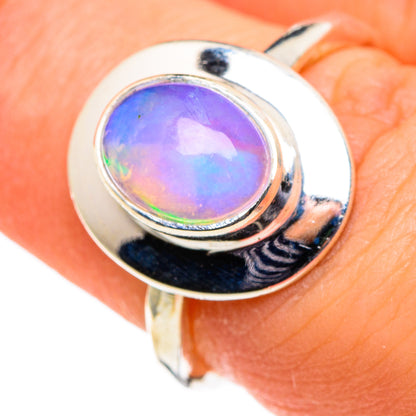 Ethiopian Opal Rings handcrafted by Ana Silver Co - RING86478