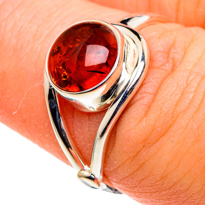 Baltic Amber Rings handcrafted by Ana Silver Co - RING86497