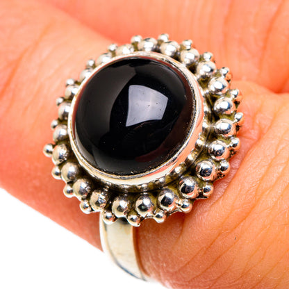 Black Onyx Rings handcrafted by Ana Silver Co - RING86503