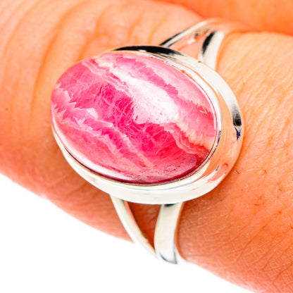 Rhodochrosite Rings handcrafted by Ana Silver Co - RING86532
