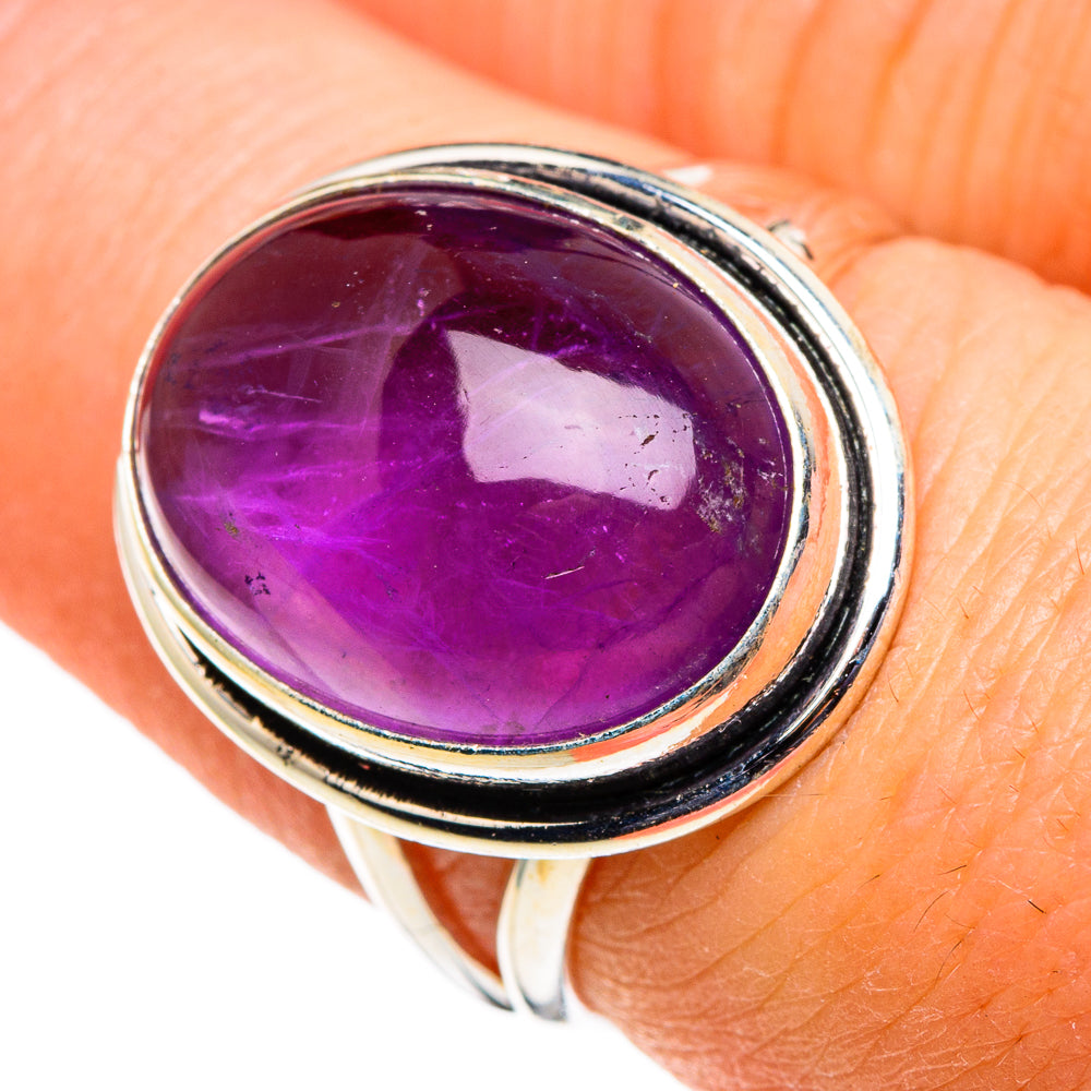Amethyst Rings handcrafted by Ana Silver Co - RING86536