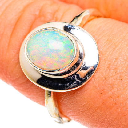 Ethiopian Opal Rings handcrafted by Ana Silver Co - RING86545
