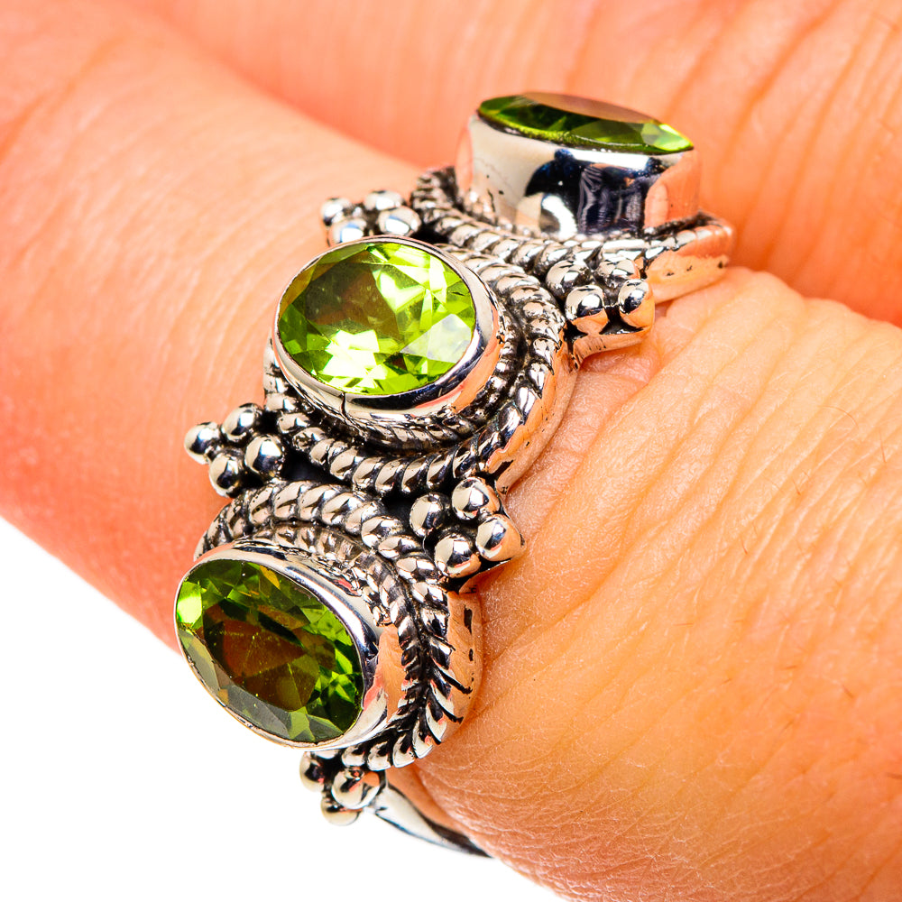 Peridot Rings handcrafted by Ana Silver Co - RING86552