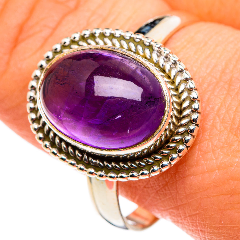 Amethyst Rings handcrafted by Ana Silver Co - RING86566