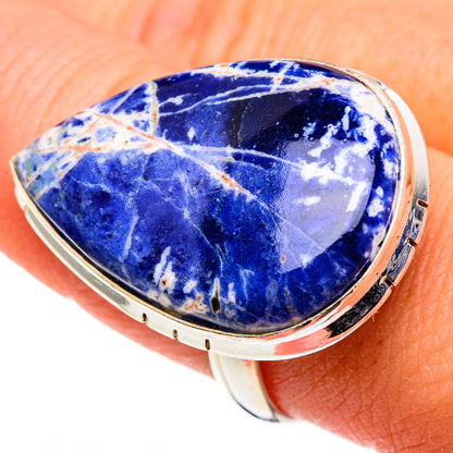 Sodalite Rings handcrafted by Ana Silver Co - RING86580